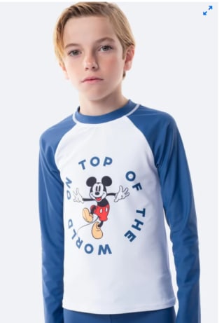 Camiseta protección UVA+UVB de Niño Mickey Mouse de DISNEY por 3.99€