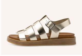 Sandales Femme CUIR motif Uni A enfiler SAN MARINA à 49,99€