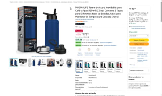 Termo MAGMALIFE 950ml por $172 | Oferta Amazon