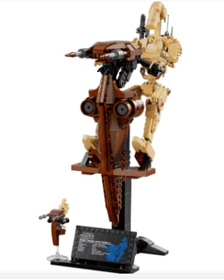 Lego Star Wars Droïde de combat sur son STAP à 129,99€