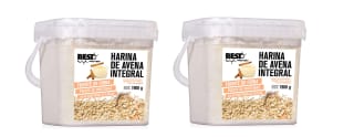 2 x Best Protein Harina Avena Integral 1.9 kg Sabor Leche Merengada Alta Fibra a 5.9€