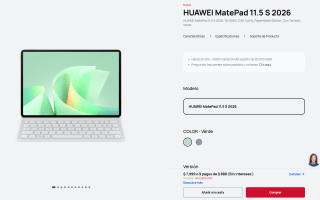 Tablet Huawei MatePad 11.5 S 2026 256GB por $6,799 | MP