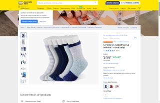 6 Pares Calcetas Calientitas por $98 | Mercado Libre