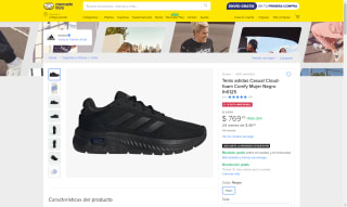 Tenis Adidas Cloudfoam Comfy por $769 | Mercado Libre