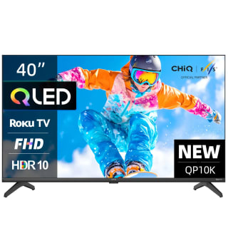 CHiQ 40QP10K HD Smart QLED Freely Roku TV HDR10 - 2 Year Warranty - With Coupon