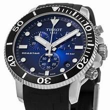 Tissot Seastar 1000 Chronograph Blue Watch for £478 with Code