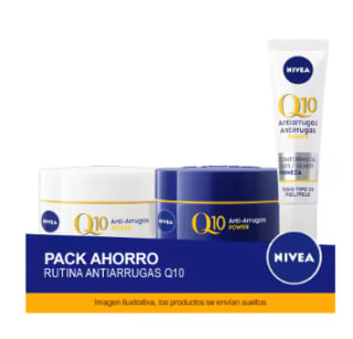 Nivea Q10 antiarrugas power Pack ahorro cuidado facial por 15.26€