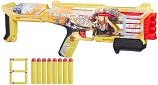 Nerf Transformers, Lanzador Bumblebee, Incluye 8 Dardos Elite por 8,85€