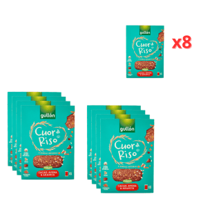 Gullón Cuor di Riso Cacao, Avena y Naranja 8 x 247.2g por 4.99€