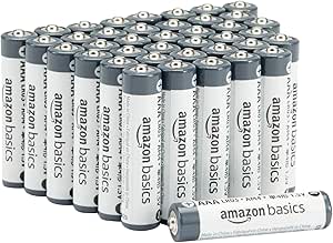 Amazon Basics Paquete de 40 pilas industriales alcalinas AAA por 7.56€