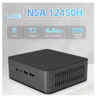 MicroData Mini PC N5A i5-12450H 16GB 512GB por 234.33€