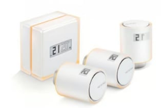 Netatmo Pack “Slimme Thermostaat + 3 Slimme Radiatorknoppen”voor €199,95 bij Robbshop