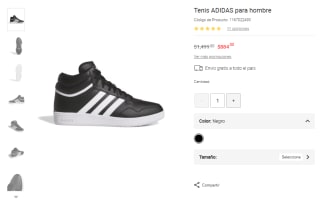 Tenis Adidas para Hombre por $884 | Liverpool