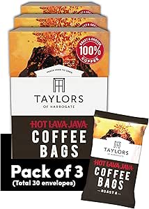 Taylors of Harrogate Hot Lava Java Coffee Bags 30 Pack – £5.70