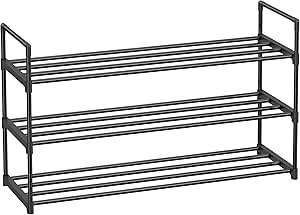 SONGMICS Zapatero, 3 Niveles, Estante Apilable, 30 x 92 x 54 cm por 11.99€
