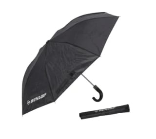 Parapluie Dunlop à ouverture automatique à 3,90€
