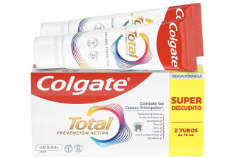 Colgate Total Prevención Activa Original Pack De 2x75ml a 7.10€