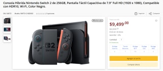 Consola Híbrida Nintendo Switch 2 256GB por $8,074 | PCEL