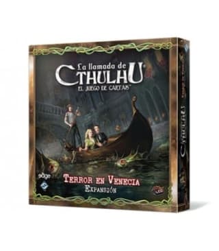 Juego de mesa La Llamada de Cthulhu LCG: Terror en Venecia por 6€