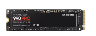 Disque dur SSD interne SAMSUNG 2To 990 Pro PCIe 4.0 NVMe M.2 à 174,99€