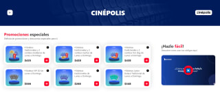Folio 4 Boletos Tradicionales + 2 Combos Medianos por $435 en Red Pass