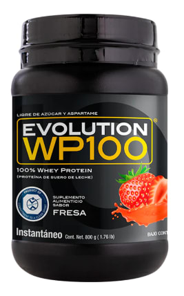 Proteína WP100 800g por $422 | Evolution