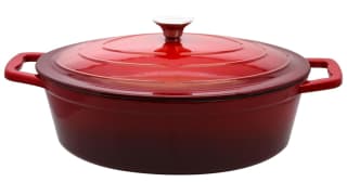 Cocotte en fonte émaillée antiadhésive avec couvercle à 75,27€
