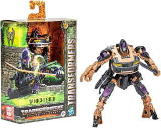 Transformers Rise of the Beasts Deluxe Class Nightbird-actiefiguur 12,5 cm voor €8,83