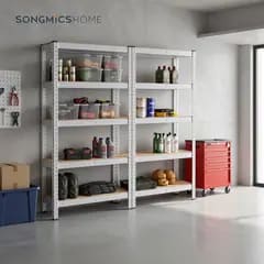 SONGMICSHOME 5-Laags Stellingkasten Set van 2 voor €25,41 bij Joybuy