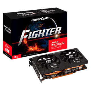 Tarjeta Power Color Fighter AMD RX 7600 RDNA3 8GB por $4,699 | DDTech