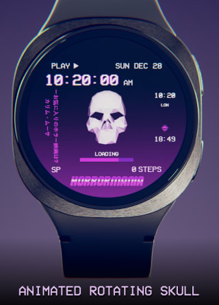Cursed VHS Watch Face voor android gratis