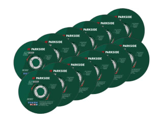 Parkside Cutting Disc Set 12 Pack Lidl Deal £4.99