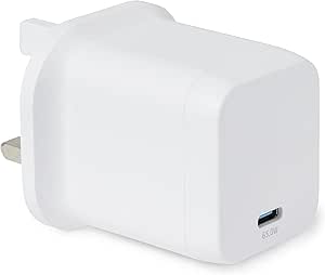 Amazon Basics 65W Single USB-C Port GaN Charger - PD 3.1, PPS, SFC3