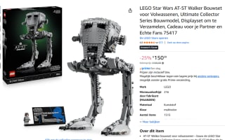 LEGO Star Wars at-ST Batt-ST 75417 voor €150,39 bij Amazon