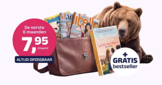 Tijdschriften vanaf €7,95 p/m + gratis Suzanne Vermeer-boek bij DPG Media