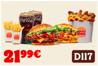 Burger King Combi Completa código D117 por 21,99€