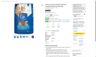 Purina Cat Chow Sabor Pescado 3kg por $168 | Amazon