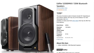 Edifier S2000MKIII bluetooth 5.0 met aptx boekenplank speakers voor €339 bij Amazon