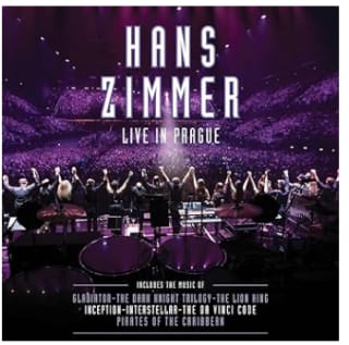 4 vinyles colorés Hans Zimmer en direct à Prague à 85,5