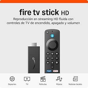 Amazon Fire TV Stick HD (Ultima generacion) por 25,99€