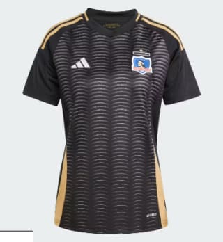 Camiseta Visita Colo-Colo 2025 Mujer Fútbol Aprovecha $35.990 Rebaja en Adidas, Chile