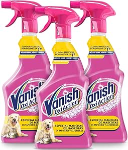 3 botes Vanish Oxi Action Quitamanchas especial manchas Mascota alfombras por 7,48€