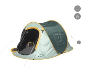 Crivit 2 persoons pop up tent voor €29,99 bij de Lidl
