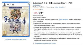 Suikoden I & II Remaster Gate Rune and Dunan Unification Wars Day One Edition €24,99