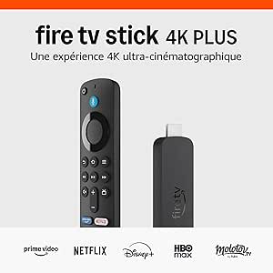 Lecteur multimédia Amazon Fire TV Stick 4K Plus à 37,99€