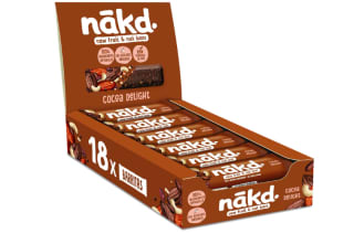 Barritas Nākd Cocoa Delight Pack 18 x 35 g por 9,80€ 70% 2da unidad