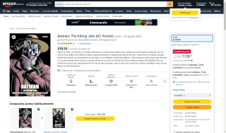 Cómics Batman: The Killing Joke por $179 | Amazon