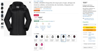 Chaqueta Esquí Camel Crown por $669 | Amazon
