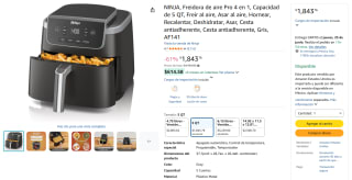 Freidora Ninja Pro 4 en 1 por $1,844 | Oferta Amazon