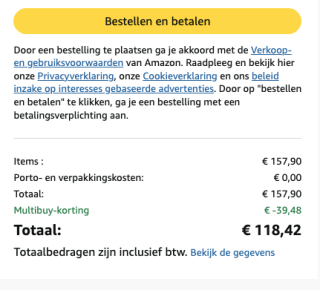 Philips Hue Lily Basisset van 2 Tuinspots voor €118,42 bij Amazon